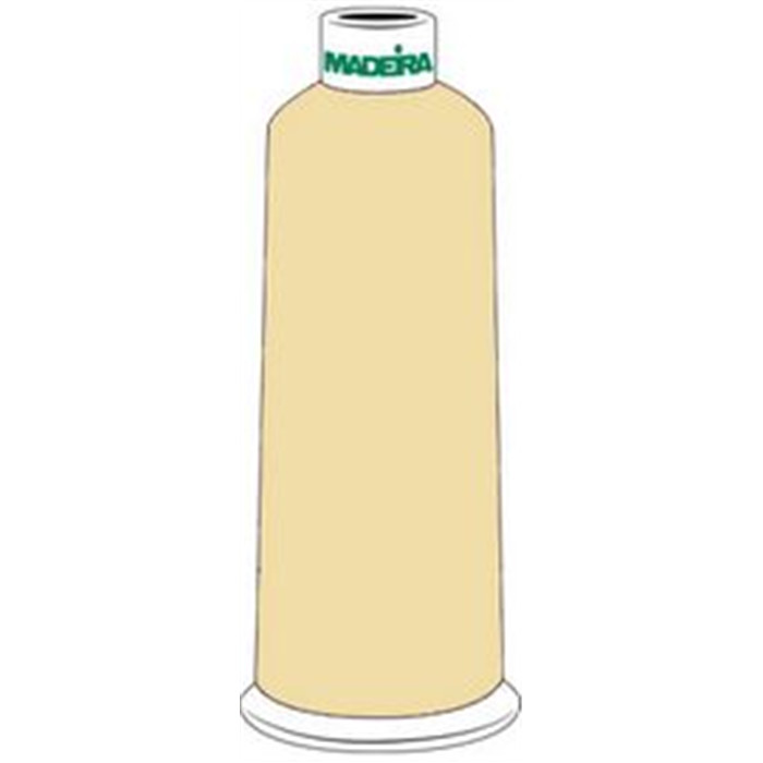 Fil à broder Madeira Rayon n°30 1067 3000m jaune pastel Fil à broder Madeira Rayon n°30 1067 3000m jaune pastel