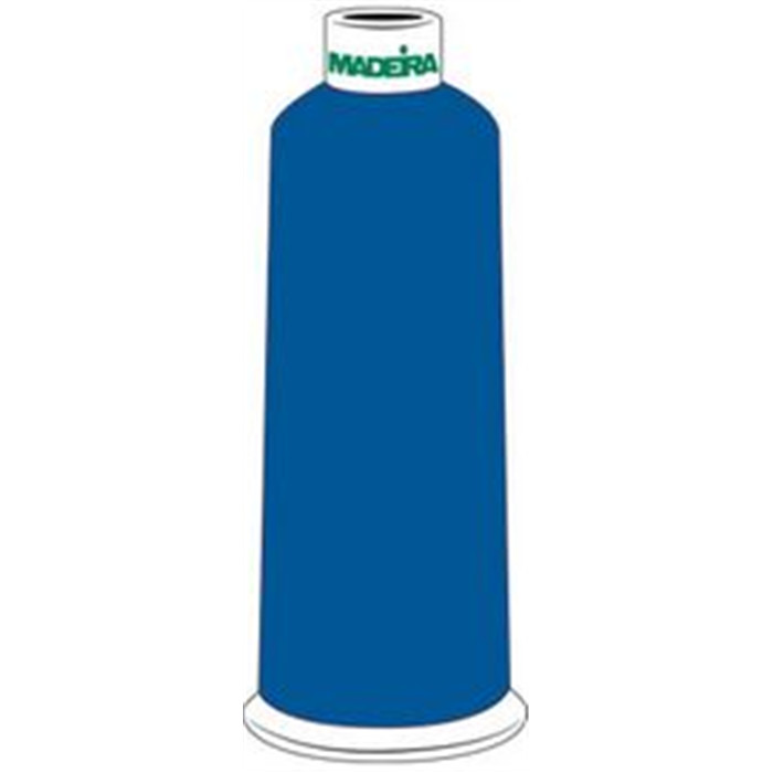 Fil à broder Madeira Rayon n°30 1076 3000m bleu Lapis Fil à broder Madeira Rayon n°30 1076 3000m bleu Lapis