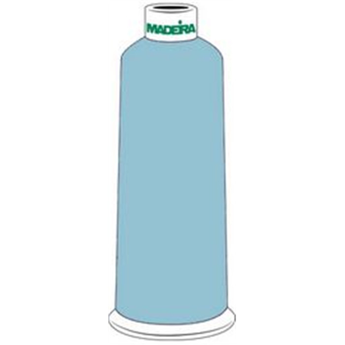 Fil à broder Madeira Rayon n°30 1092 3000m bleu d'été Fil à broder Madeira Rayon n°30 1092 3000m bleu d'été