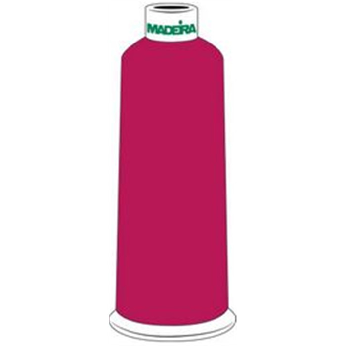 Fil à broder Madeira Rayon n°30 1187 3000m rouge groseille Fil à broder Madeira Rayon n°30 1187 3000m rouge groseille