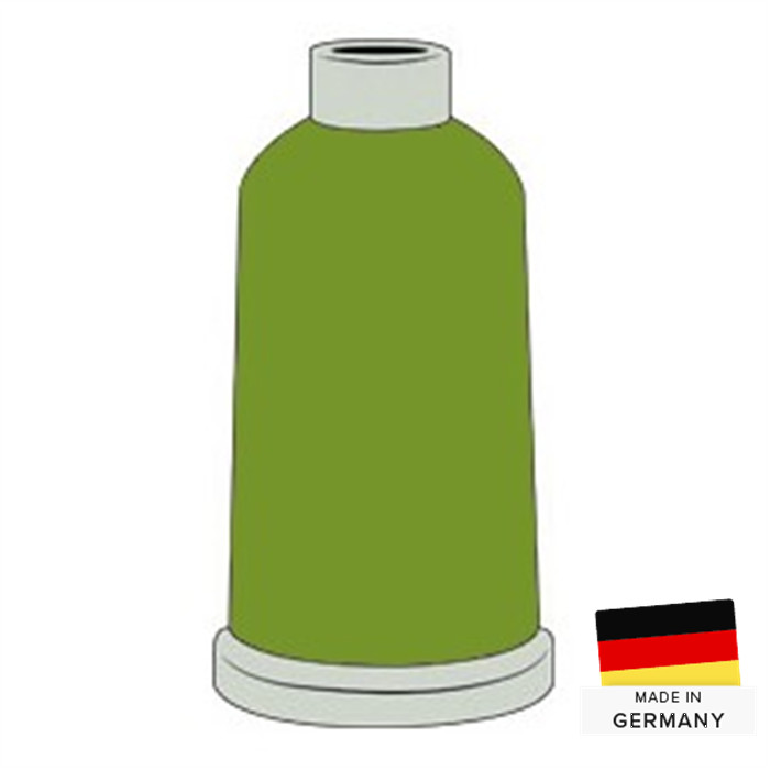 Fil à broder N°40 1000m 1649 vert timbre Fil à broder N°40 1000m 1649 vert timbre