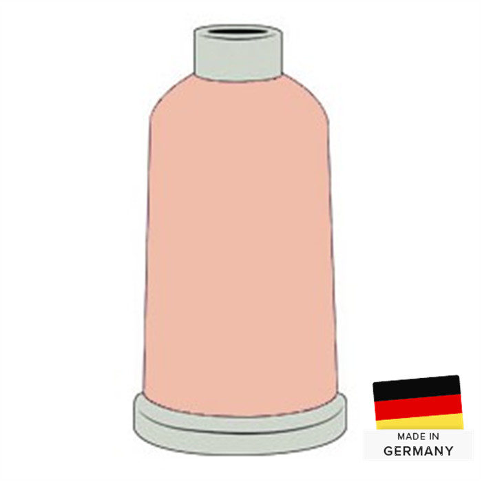 Fil à broder N°40 1000m 1653 orange abricot Fil à broder N°40 1000m 1653 orange abricot