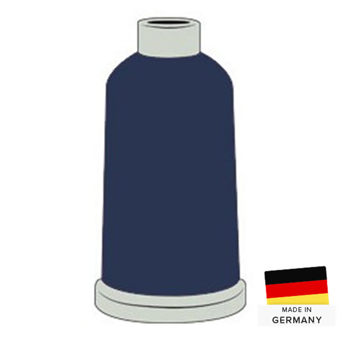 Fil à broder N°40 1000m 1966 bleu nuit bleu dark Fil à broder N°40 1000m 1966 bleu nuit bleu dark