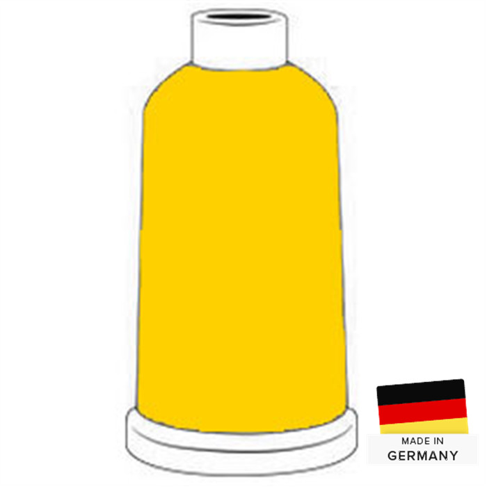 Fil à broder N°60 1064 jaune soleil Fil à broder N°60 1064 jaune soleil