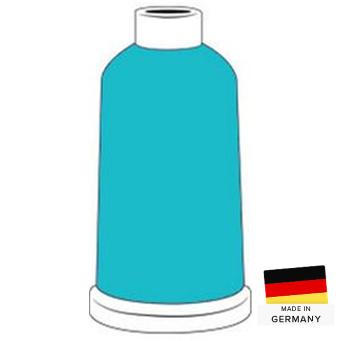 Fil à broder N°60 1093 bleu piscine Fil à broder N°60 1093 bleu piscine