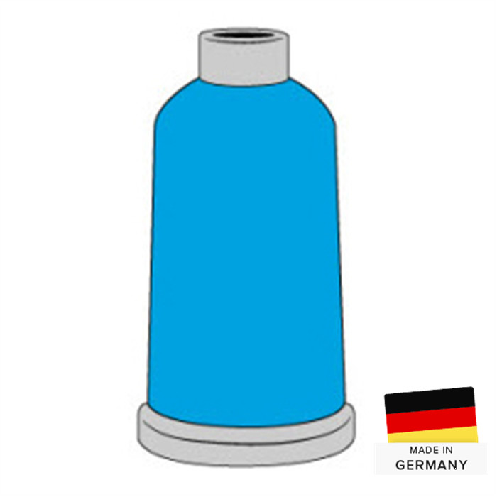 Fil à broder Polyneon 40 1000m 1593 bleu lagon Fil à broder Polyneon 40 1000m 1593 bleu lagon