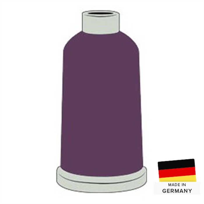 Fil à broder Polyneon 40 1000m 1680 violet figue Fil à broder Polyneon 40 1000m 1680 violet figue