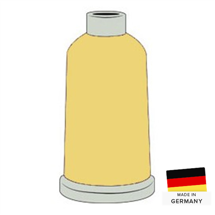 Fil à broder Polyneon 40 1000m 1727 jaune soufre Fil à broder Polyneon 40 1000m 1727 jaune soufre