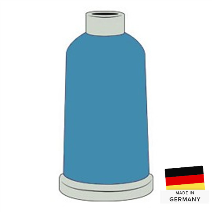 Fil à broder Polyneon 40 1000m 1828 bleu jazz Fil à broder Polyneon 40 1000m 1828 bleu jazz