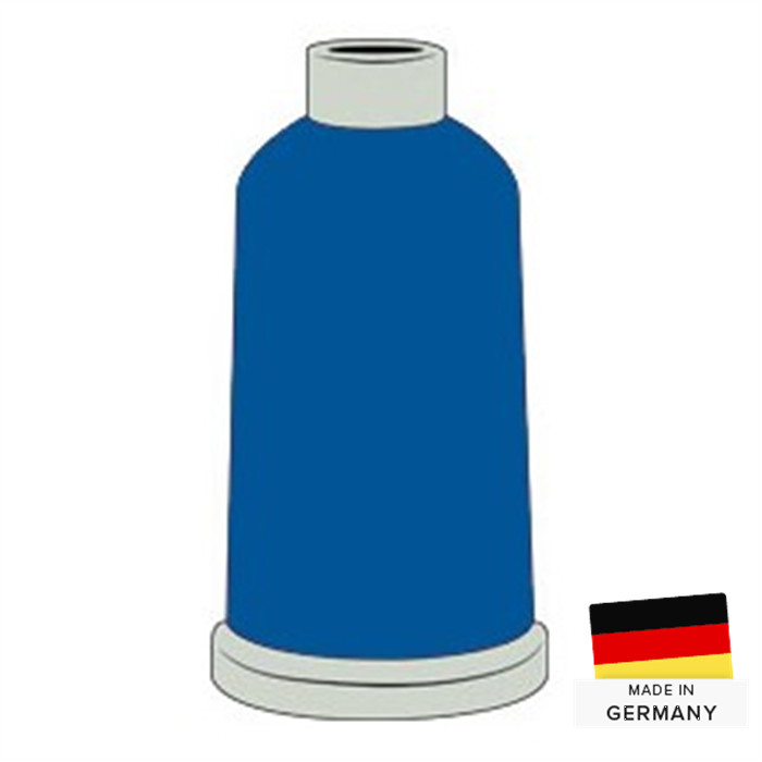 Fil à broder Polyneon 40 1000m 1842 bleu bleu Fil à broder Polyneon 40 1000m 1842 bleu bleu