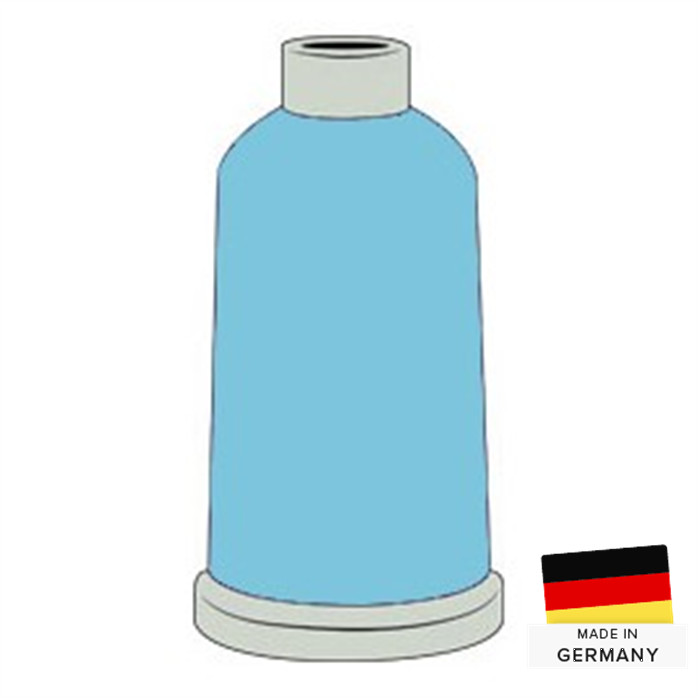 Fil à broder Polyneon 40 1000m 1932 bleu d'été Fil à broder Polyneon 40 1000m 1932 bleu d'été