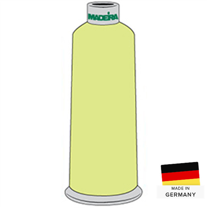 Fil à broder Polyneon 40 5000m 1541 jaune canari Fil à broder Polyneon 40 5000m 1541 jaune canari