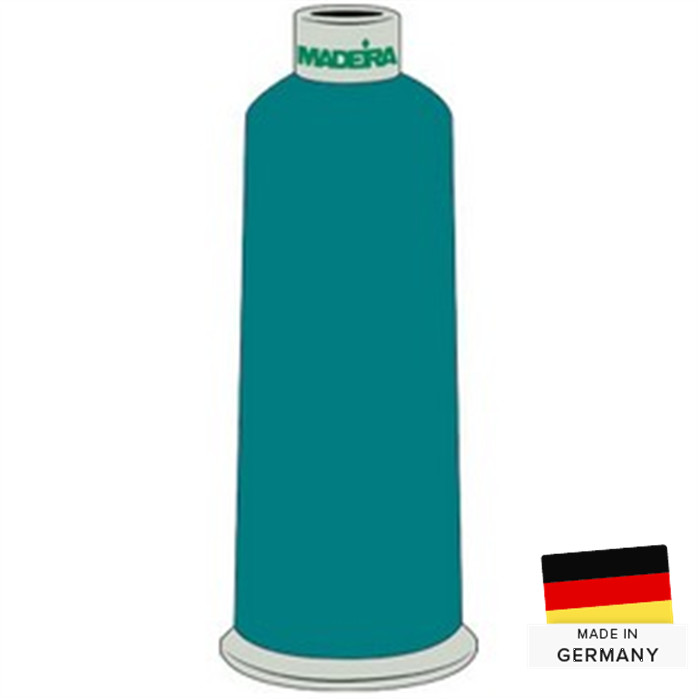 Fil à broder Polyneon 40 5000m 1890 vert bleu minuit Fil à broder Polyneon 40 5000m 1890 vert bleu minuit