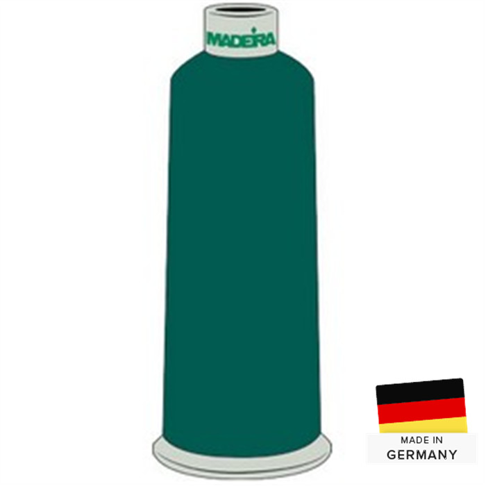 Fil à broder Polyneon 40 5000m 1985 vert forêt tropical Fil à broder Polyneon 40 5000m 1985 vert forêt tropical