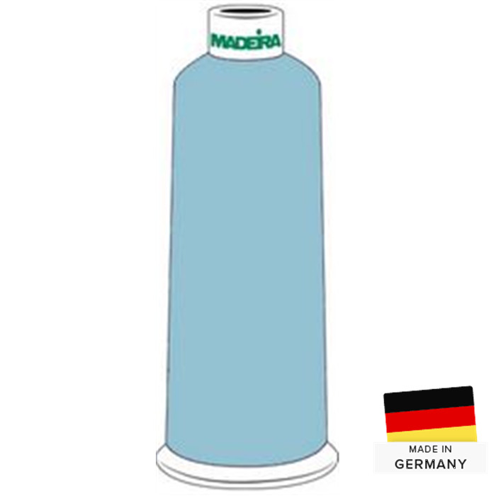 Fil à broder Rayon Madeira 40 5000m 1092 bleu d'été Fil à broder Rayon Madeira 40 5000m 1092 bleu d'été