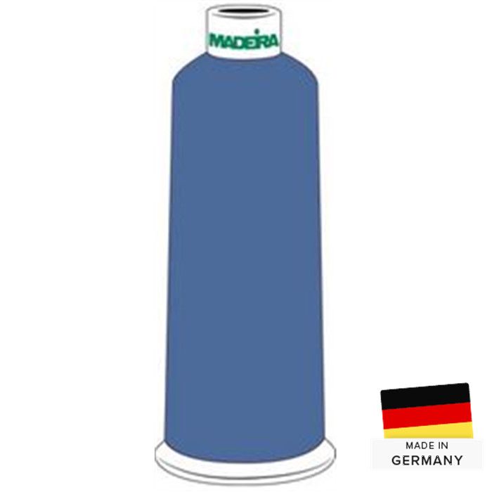 Fil à broder Rayon Madeira 40 5000m 1143 bleu Delphinium Fil à broder Rayon Madeira 40 5000m 1143 bleu Delphinium