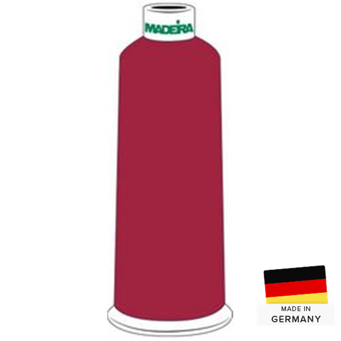 Fil à broder Rayon Madeira 40 5000m 1281 rouge cerise Fil à broder Rayon Madeira 40 5000m 1281 rouge cerise