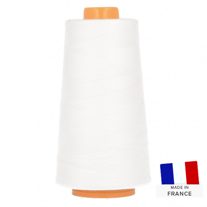 Fil à coudre cône 3000m blanc Fil à coudre cône 3000m blanc