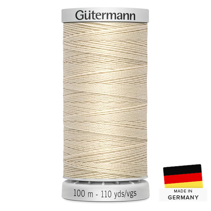 Fil à coudre Gutermann Extra Fort 100m 169 Beige clair Fil à coudre Gutermann Extra Fort 100m 169 Beige clair
