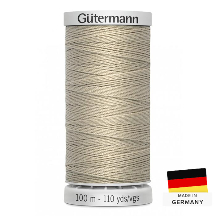 Fil à coudre Gutermann Extra Fort 100m 722 Beige moyen Fil à coudre Gutermann Extra Fort 100m 722 Beige moyen