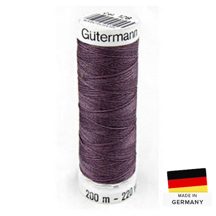 Fil à coudre Gutermann Polyester 200m 128 Fil à coudre Gutermann Polyester 200m 128