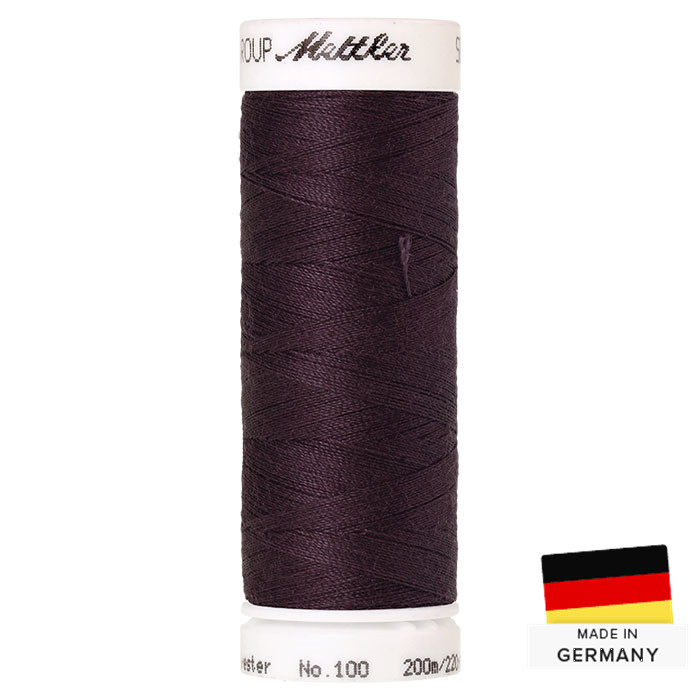 Fil à coudre Mettler Seralon Poly. 200m 0305 violet prune Fil à coudre Mettler Seralon Poly. 200m 0305 violet prune