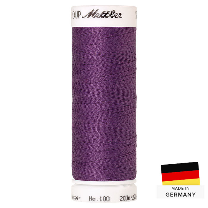 Fil à coudre Mettler Seralon Polyester 200m 0575 violette Fil à coudre Mettler Seralon Polyester 200m 0575 violette