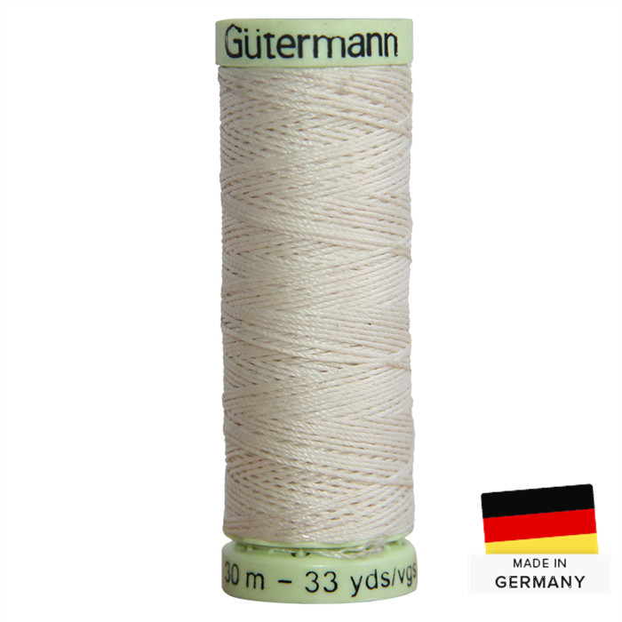 Fil à coudre Super résistant Gütermann 30m 802 Fil à coudre Super résistant Gütermann 30m 802