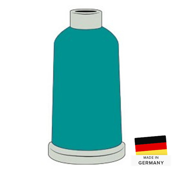 Fil broder Madeira Polyneon 60 1500m 1846 bleu sarcelle dark Fil broder Madeira Polyneon 60 1500m 1846 bleu sarcelle dark