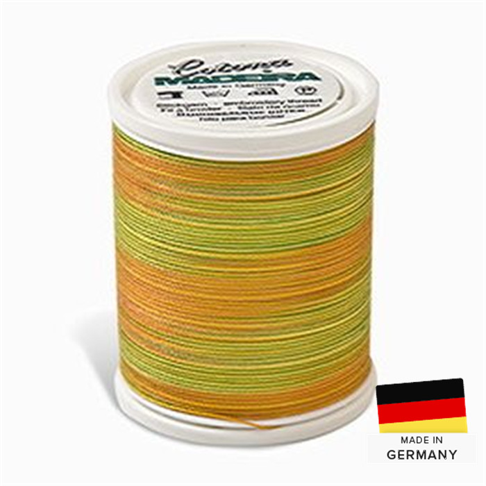 Fil décoratif Madeira Cotona n°30 400m 511 Sunrise Fil décoratif Madeira Cotona n°30 400m 511 Sunrise