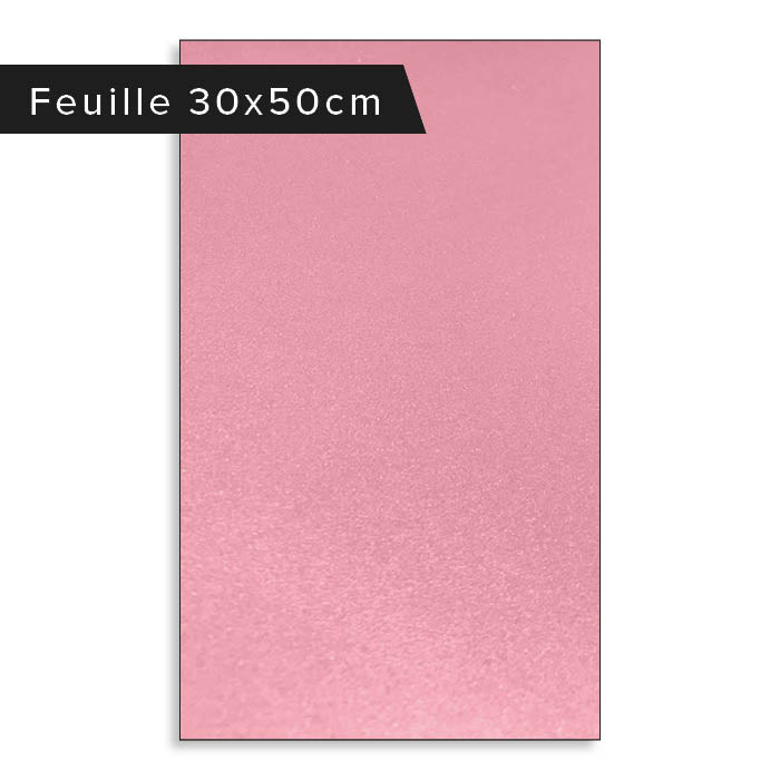 Flex Electric rose pâle 30cm x 50cm Flex Electric rose pâle 30cm x 50cm