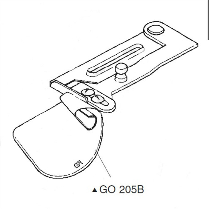 Guide ourleur G.0205B Guide ourleur G.0205B