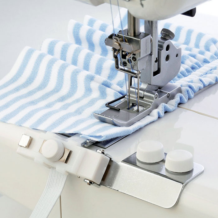 Guide recouvreuse pose élastique étroit 6/8,5mm Guide recouvreuse pose élastique étroit 6/8,5mm