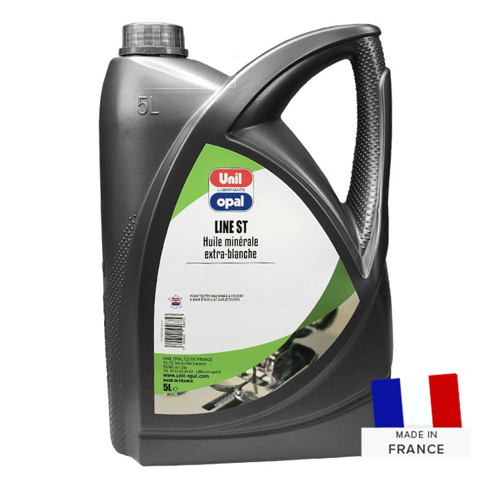 Huile minérale extra-blanche 5L UNIL OPAL Huile minérale extra-blanche 5L UNIL OPAL