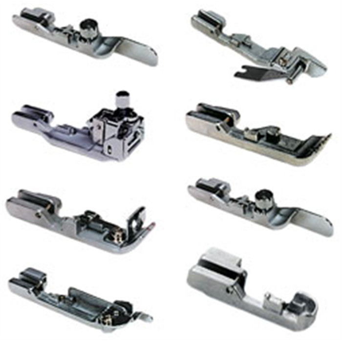 Kit 8 pieds surjeteuses JUKI/BERNINA Kit 8 pieds surjeteuses JUKI/BERNINA