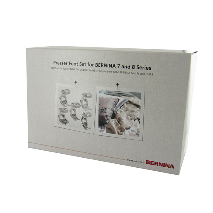 Kit de pieds-de-biche D BERNINA (5 pièces) Kit de pieds-de-biche D BERNINA (5 pièces)