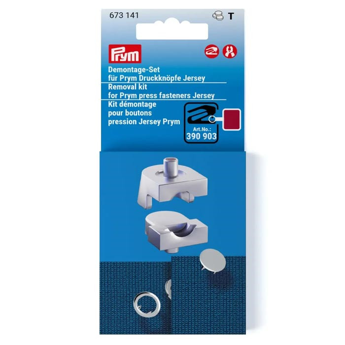 Kit démontage boutons pression Jersey Prym Kit démontage boutons pression Jersey Prym