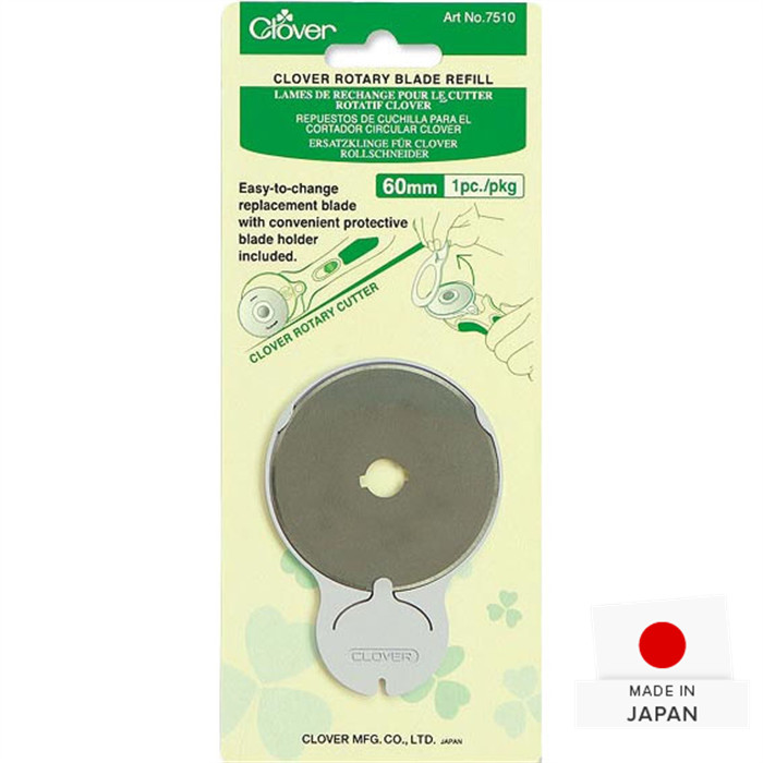 Lame de rechange pour cutter Clover 60 mm Lame de rechange pour cutter Clover 60 mm