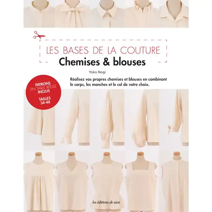 Les bases de la couture : chemises et blouses Les bases de la couture : chemises et blouses