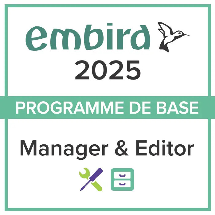 Logiciel de base EMBIRD 2025 Logiciel de base EMBIRD 2025