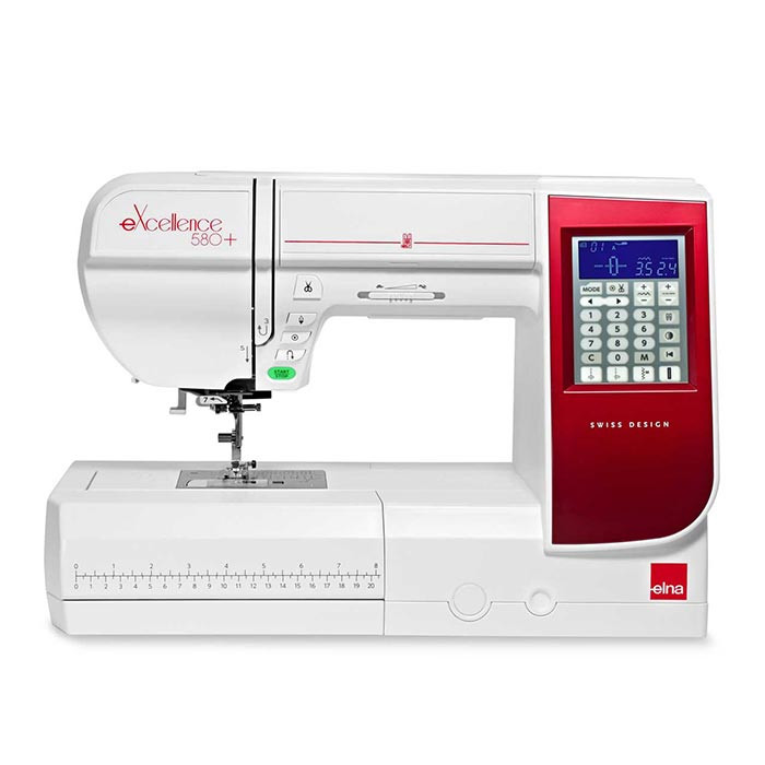Machine à coudre ELNA eXcellence 580+ EXPO Machine à coudre ELNA eXcellence 580+ EXPO