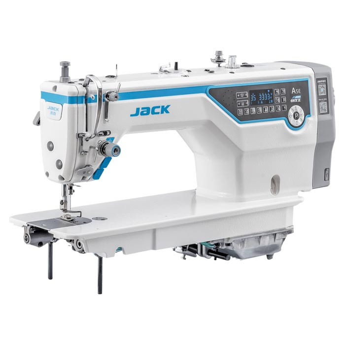 Machine à coudre industrielle JACK A5E-A + bâti + assistance Machine à coudre industrielle JACK A5E-A + bâti + assistance