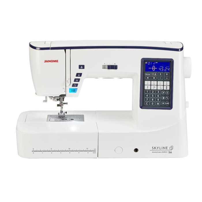 Machine à coudre JANOME S6 Edition Anniversaire - EXPO Machine à coudre JANOME S6 Edition Anniversaire - EXPO