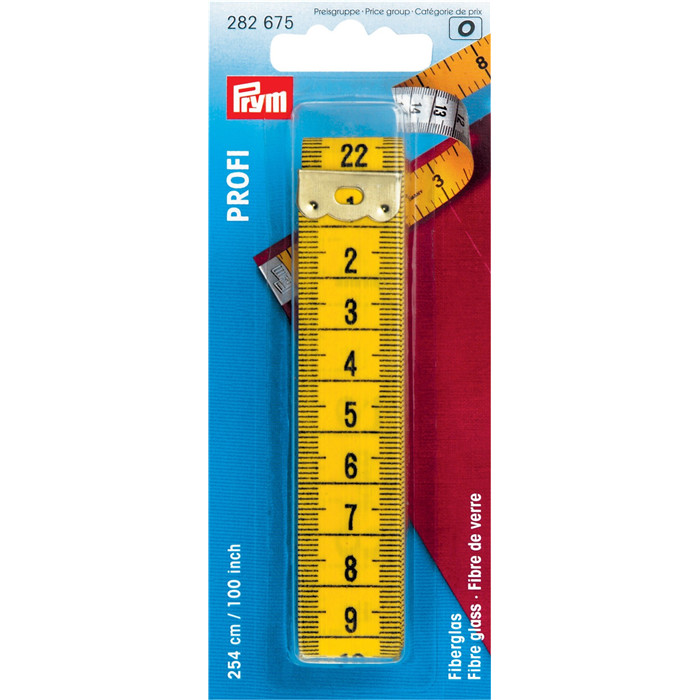 Mètre ruban 254 cm/100 pouces Prym Mètre ruban 254 cm/100 pouces Prym