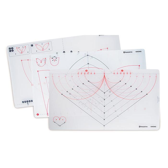 Modèles guide de broderie circulaire Husqvarna Modèles guide de broderie circulaire Husqvarna