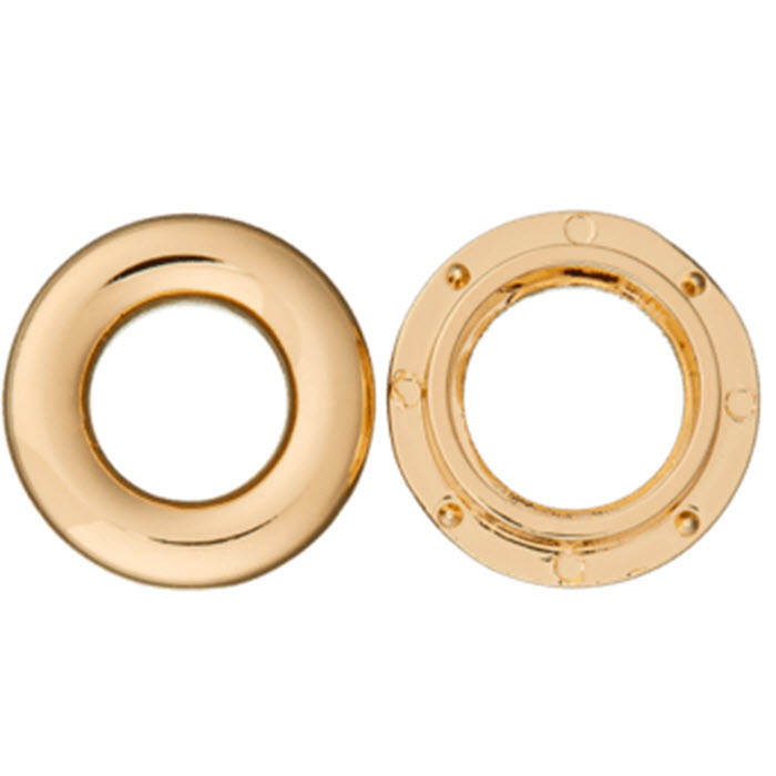 Oeillet en métal doré 35mm Oeillet en métal doré 35mm