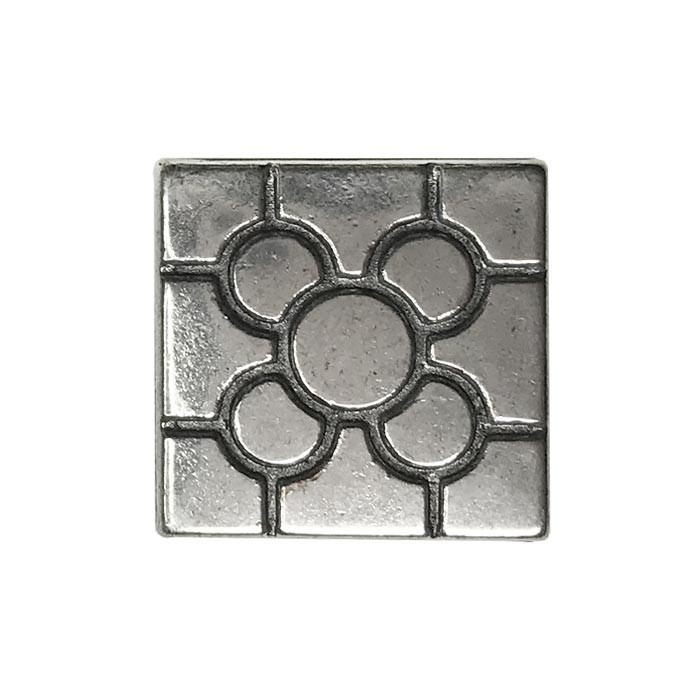 Ornement métal geometrique passant 10mm Ornement métal geometrique passant 10mm