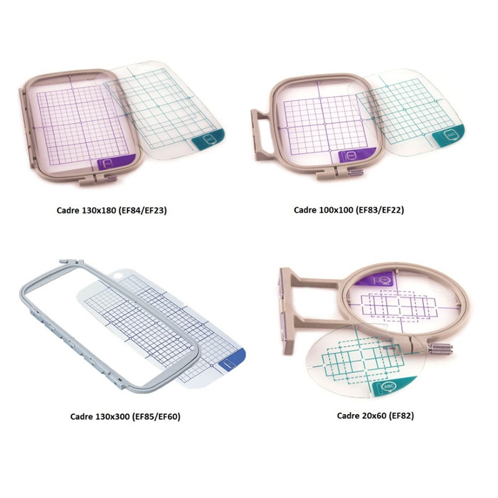 Pack de 4 cadres à broder SEWTECH Pack de 4 cadres à broder SEWTECH