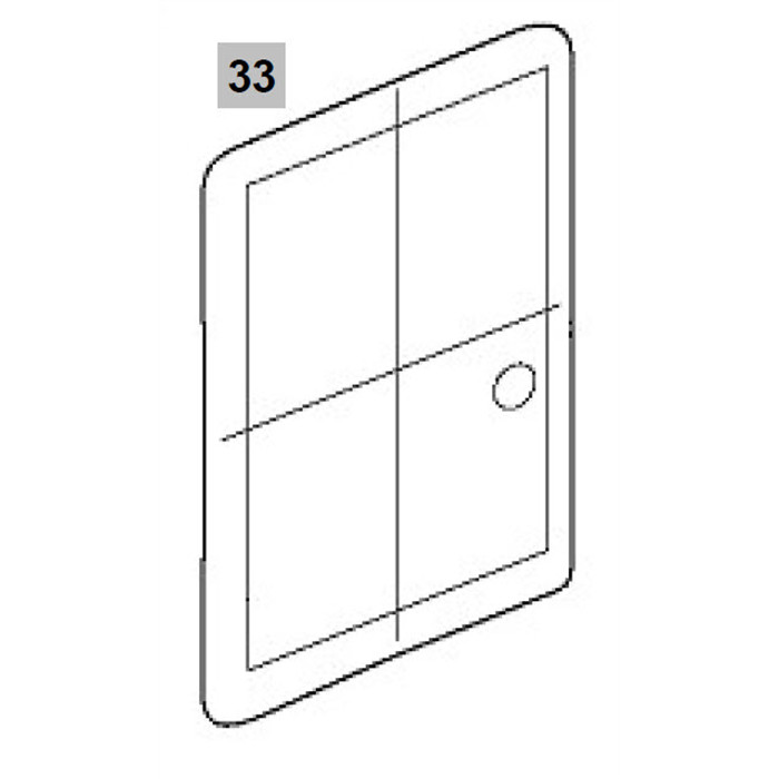 Patron pour cadre à broder 140x200mm (B) Patron pour cadre à broder 140x200mm (B)