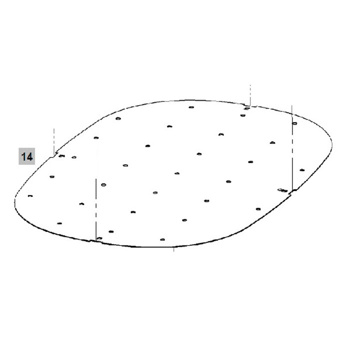 Patron pour cadre à broder 400x260mm Patron pour cadre à broder 400x260mm